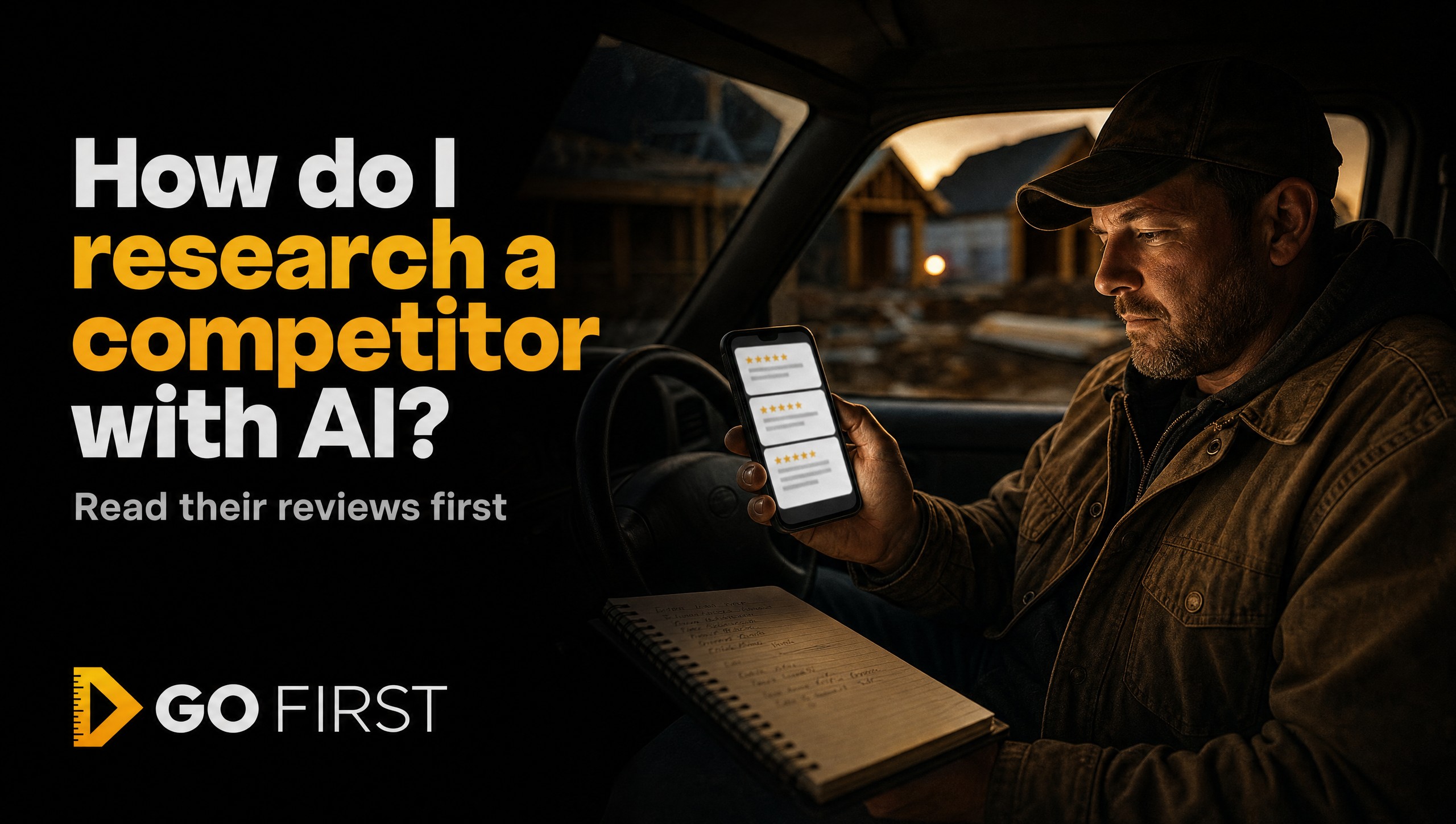 How do I research a competitor with AI?